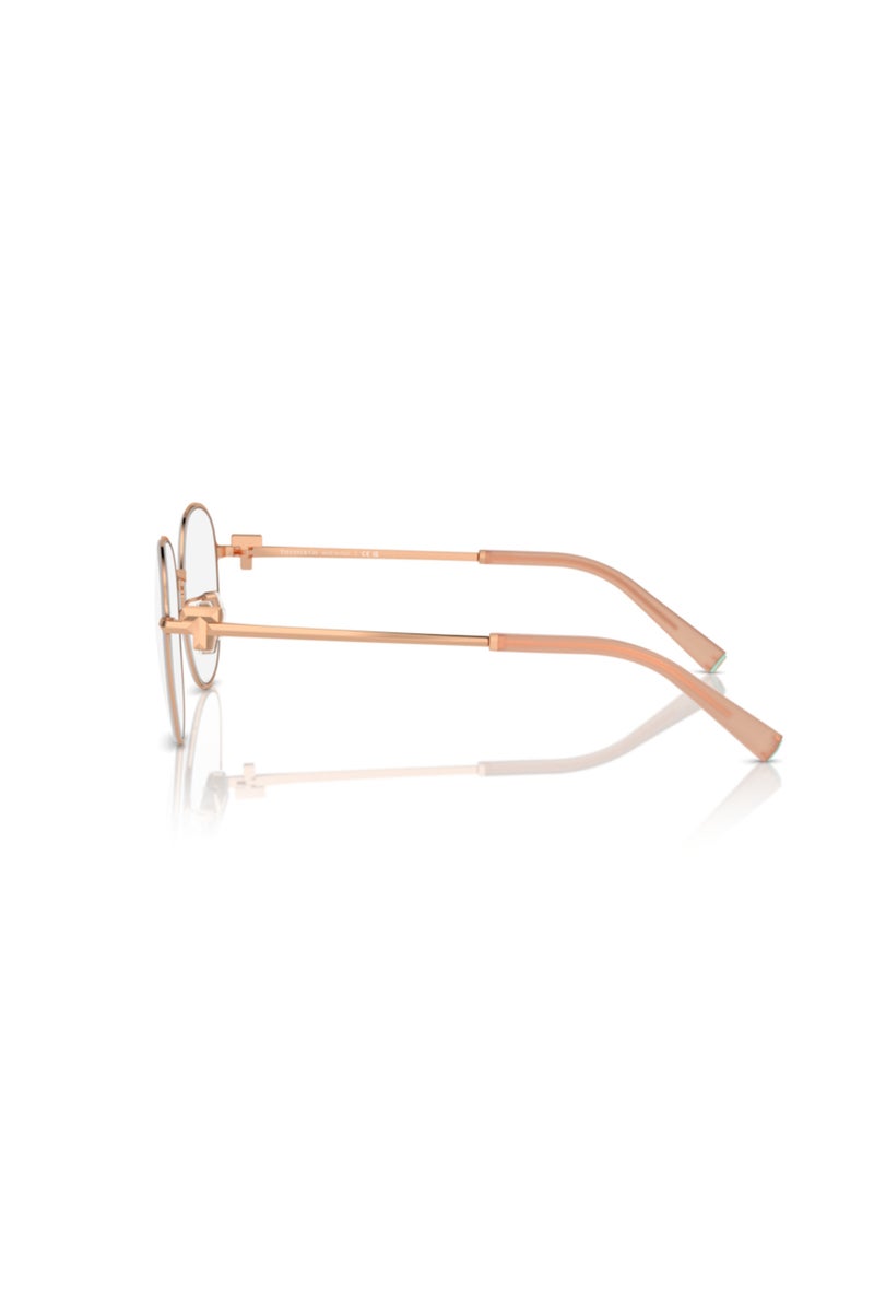 Tiffany Round Eyeglasses in Pale Gold for Women - Image 2